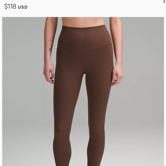 lululemon Align™ Ribbed High-Rise Pant 25" - Picture 2 of 6